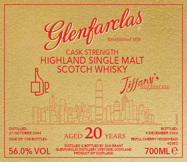 Glenfarclas 2004 (20 Years) Highland Single Malt Scotch Whisky